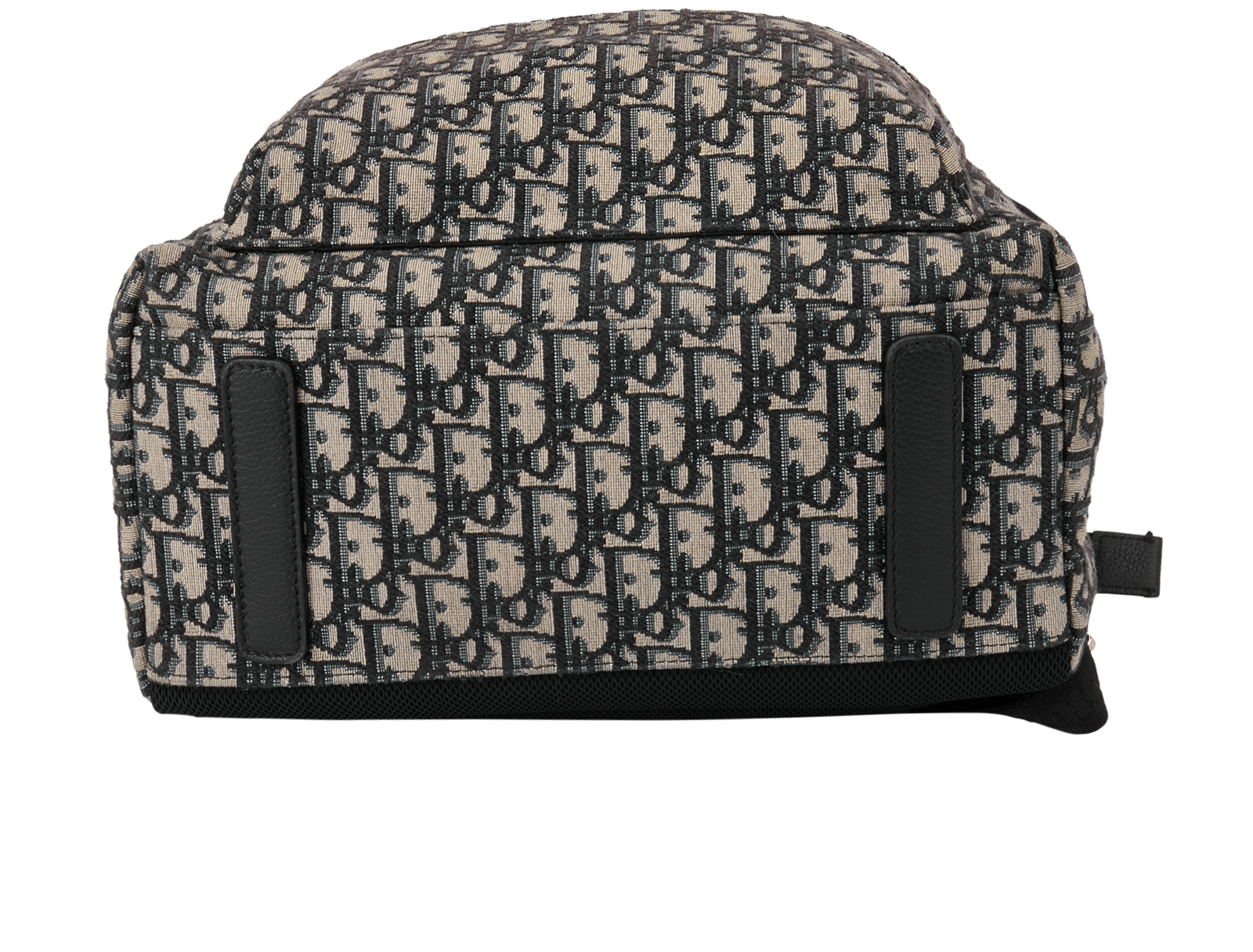 Rider Backpack, &pound;1,200, Handbags, Beige/Black/Blue, Canvas, Top view